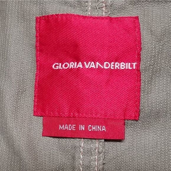 VINTAGE Gloria Vanderbilt Corduroy Utility Jacket - Picture 7 of 8